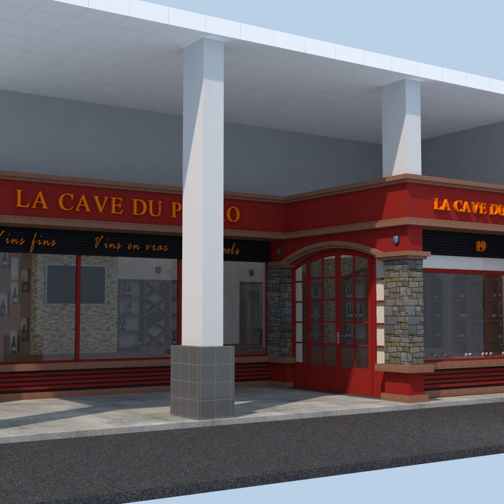 CAVE A VINS PHARO - Projet